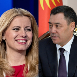 Зузана Чапутова Садыр Жапаровду президенттик кызматына киришүүсү менен куттуктады