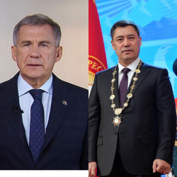 Татарстан президенти Садыр Жапаровго: 