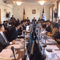 Шаардык кеңештин депутаттарын шайлоого катышууну көздөгөн алгачкы партия арыз берди