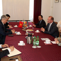 Абдылдаев Конрад Аденауэр фондунун өкүлү менен жолугушту