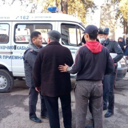В Жайылском районе проводят профилактику на передвижных пунктах милиции