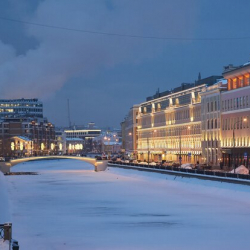 Температура утром в Москве опустилась до минус 24,5