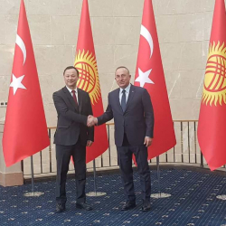Кыргызстан менен Түркиянын тышкы иштер министрлери жолукту