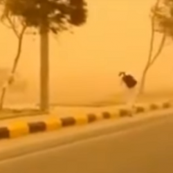 ФОТО - ВИДЕО - Сильнейшая песчаная буря накрыла страны Персидского залива