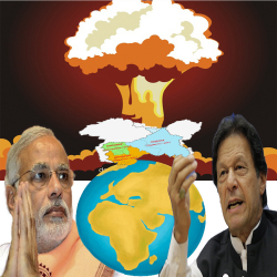 Кашмир үчүн талаш согушка айланып, Индия менен Пакистан ядролук куралдарын пайдаланса, жер шары огунан чыгып кетиши ыктымал