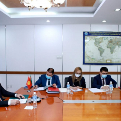 Казакбаев Түркмөнстандын тышкы иштер министри менен видеоконференцияда сүйлөштү