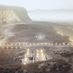 ВИДЕО - Каким будет первый город на Марсе: архитекторы показали план марсианского мегаполиса