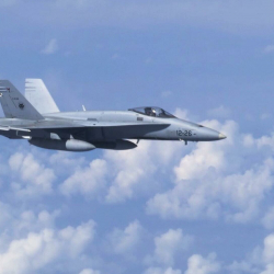 ВИДЕО - Опубликовано видео перехвата американского самолета российским МиГ-31