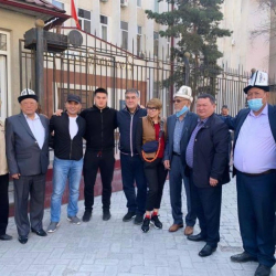 Курсан Асанов вышел на свободу