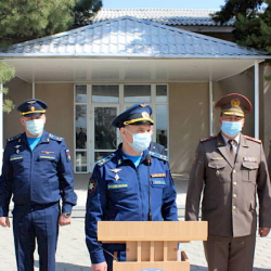 Россиянын аскер кызматчылары КР президентинин энчилүү сааты менен сыйланды