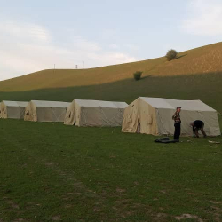 Жалал-Абад: Кооптуу аймакта жашаган тургундар көчүрүлдү