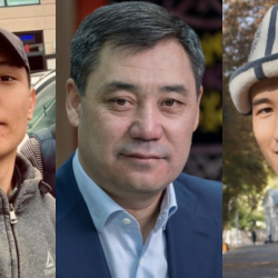 Президентке суроо берген Садырбек: Мен правакатор эмесмин, элдин көйгөйүн айтып жатам