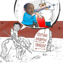 Жандары таттуу бийликтегилер коронавируска каршы биринчи эмделбей, балдарды алдыга коё берсе болмок