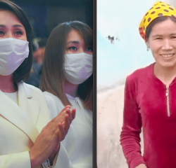 ВИДЕО - Первая леди КР Айгуль Жапарова оказала финансовую помощь уборщице. Чем она известна в соцсетях?