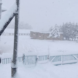 Ат-Башыга 30 см жеткен кар жаады