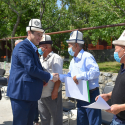 СҮРӨТ - Улукбек Марипов Баткен облусуна барды