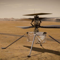 ВИДЕО - При совершении полета на Марсе вертолет NASA столкнулся с проблемами