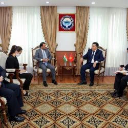 Айбек Артыкбаев Индиянын Кыргызстандагы элчисин кабыл алды