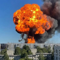 При взрыве на АЗС в Новосибирске пострадали трое кыргызстанцев. МИД выяснил подробности