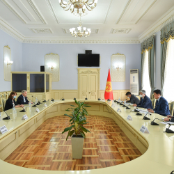 Улукбек Марипов Кыргызстандын Германиядагы ардактуу консулдары менен жолугушту