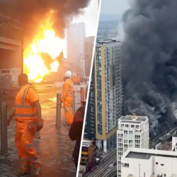 ВИДЕО - Лондондун чок ортосунда жарылуу болду