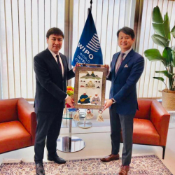 Алмаз Бейшеналиев Бүткүл Дүйнөлүк Интеллектуалдык Менчик Уюмунун өкүлүнө жолукту