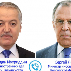 Состоялся телефонный разговор глав МИД Таджикистана и России