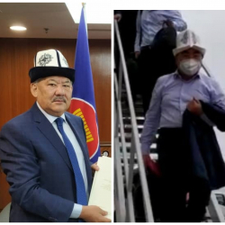 Азимбек Бекназаров Аскар Акаевдин Кыргызстанга келиши тууралуу пикирин айтты