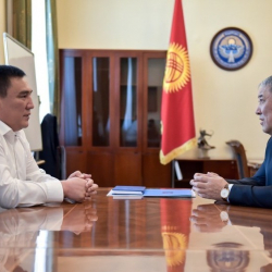 Сарыбашов менен Кудайбергенов эмнени талкуулашты?