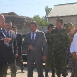 Баткен: Чек арадагы ок атуу боюнча күч түзүмдөрү жыйынга чогулду