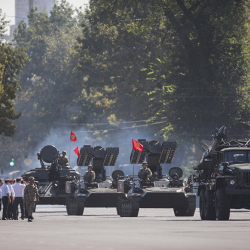 31 августа по площади Ала-Тоо пройдет бронетанковая техника, БМП, БТР, артиллерийское вооружение, техника спецподразделений