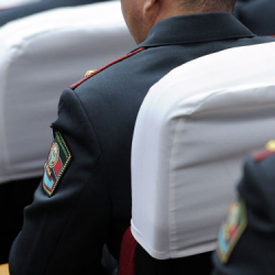 Инспектордун огунан каза болгон айдоочу. 22 милиционер жазаланып, төртөө камакта