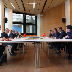 Талант Мамытов Түркиянын Улуу Улуттук Жыйынынын төрагасы менен жолугушту