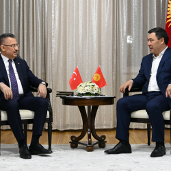 СҮРӨТ - Садыр Жапаров Түркиянын вице-президенти Фуат Октайды кабыл алды