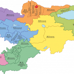 ФОТО - Схемы и границы округов готовы. Кандидаты могут подавать заявки