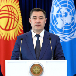 Президент Афганистандан кеткен БУУ мекемелерин Бишкекке жайгаштырууну сунуштады