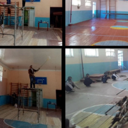 В Узбекистане после резонанса в соцсетях отремонтировали спортзал школы