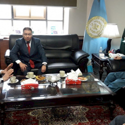 Масадыков Пакистан премьеринин улуттук коопсуздук боюнча кеңешчиси менен жолукту