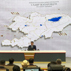 Садыр Жапаров: «Мындан ары «алтын мандат» деген коррупциячыл түшүнүк болбойт»