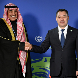 Президент Садыр Жапаров Кувейттин премьер-министри менен жолугушту