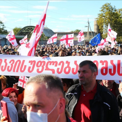 Грузия оппозициясы Саакашвилини бошотуу талабы менен мөөнөтсүз акция баштайт