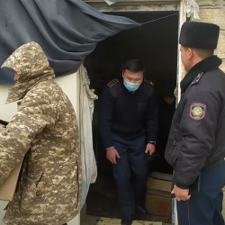 ВИДЕО - В Казахстане мужчина завел курятник на крыше 10-этажного дома, чтобы прокормить детей