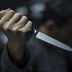 Тамагына бычак такап, өзүн өлтүрүүгө аракет кылган