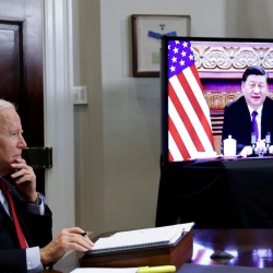 Джо Байден менен Си Цзиньпин виртуалдык саммит өткөрүштү