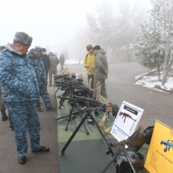 Военнослужащие из Кыргызстана приняли участие в учениях в Таджикистане
