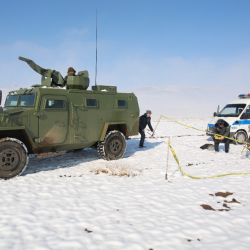 Кыргыз аскерлери Тажикстандагы машыгууга катышты