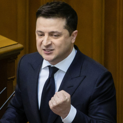 ВИДЕО - Киевде Зеленскийге каршы митинг өттү