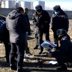 ВИДЕО - Кеминде курал-жарак жана ок-дары катылган жай табылды