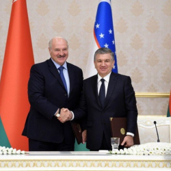 Мирзиеев Александр Лукашенкого жооп берди