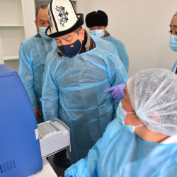 Таласта COVID-19ду аныктоочу лаборатория ачылды